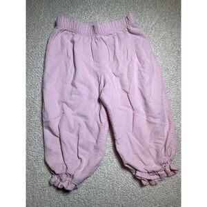 Baby Luigi Pink Corduroy Pants Size 12 Months Made In Peru 100% Cotton